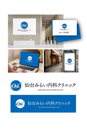 K-J (king_j)さんの新規開業クリニック「仙台みらい内科クリニック」のロゴへの提案