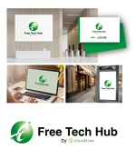 King_J (king_j)さんのフリーランスエンジニアのエージェントサービス「Free Tech Hub」のロゴ制作への提案