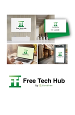 King_J (king_j)さんのフリーランスエンジニアのエージェントサービス「Free Tech Hub」のロゴ制作への提案