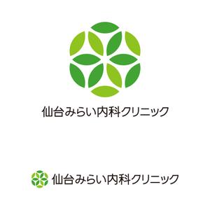 tsujimo (tsujimo)さんの新規開業クリニック「仙台みらい内科クリニック」のロゴへの提案