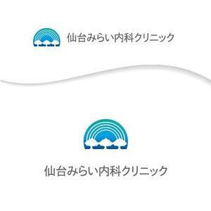 BEAR'S DESIGN (it-bear)さんの新規開業クリニック「仙台みらい内科クリニック」のロゴへの提案