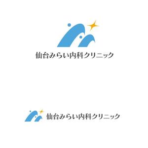 marutsuki (marutsuki)さんの新規開業クリニック「仙台みらい内科クリニック」のロゴへの提案