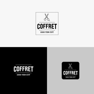 合同会社MNET (MNETLLC)さんの千円カット～coffret～　の店舗ロゴ への提案