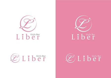 TAK_design (TAK_1221)さんのガールズバー　『　LIBER　』OR　『　Liber　』の　ロゴへの提案