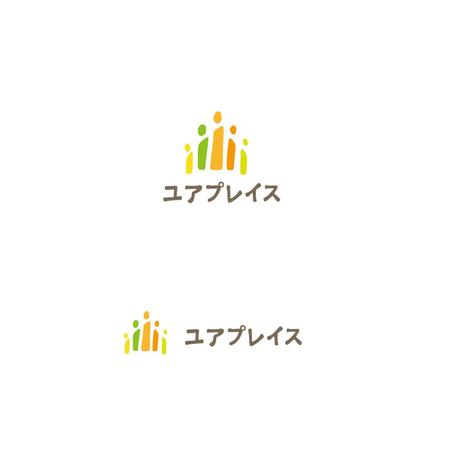 スタジオきなこ (kinaco_yama)さんの多機能型福祉施設「ユアプレイス」のロゴへの提案