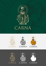 MD STUDIO (MD_STUDIO)さんの女性のためのインナービューティーケアブランド「CARNA（カルナ）」のロゴへの提案