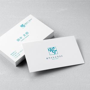 合同会社MNET (MNETLLC)さんの美容系サロン運営・美容物販事業会社「ホワイトトラスト株式会社」のロゴマーク作成への提案