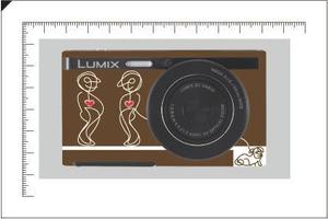 エリー (ericot)さんのパナソニックのデジタルカメラ「LUMIX」の外装デザインを募集への提案