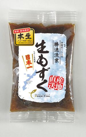 TYKdesign (KTYdesign)さんの『生もずく』ラフデザイン方向性の制作への提案