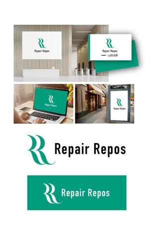 K-J (king_j)さんの自費のリハビリ施設のサイト「Repair Repos（リペアルポ）」のロゴへの提案