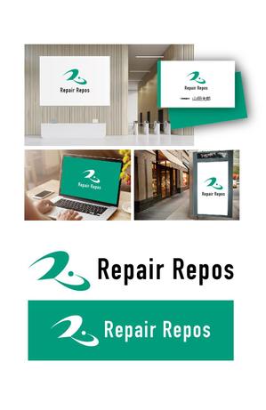 K-J (king_j)さんの自費のリハビリ施設のサイト「Repair Repos（リペアルポ）」のロゴへの提案