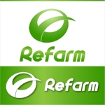 さんの企業名「Refarm」のロゴ作成への提案
