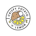 kiki (kk_tori_tori)さんの新規オープン「CRISPY POTATO 'n' LEMON」のロゴマークへの提案
