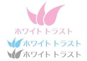 リオングラフィカ (shibazakura)さんの美容系サロン運営・美容物販事業会社「ホワイトトラスト株式会社」のロゴマーク作成への提案