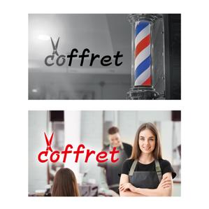 eizo (eizo)さんの千円カット～coffret～　の店舗ロゴ への提案