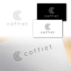 Hi-Design (hirokips)さんの千円カット～coffret～　の店舗ロゴ への提案