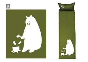 atelie3636 (atelie3636)さんのアウトドア商品にプリントする『木に座っているクマ』のイラストへの提案