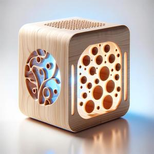 hiyo (hiyo33)さんの空気清浄器　木製カバーのデザインへの提案