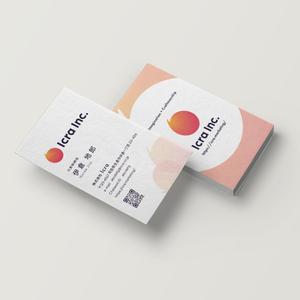 YFTR (YFTR)さんのマーケティングカンパニー「Icra」の名刺制作依頼への提案