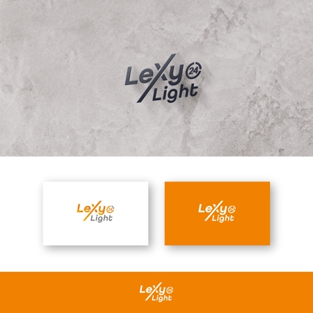 SSH Design (s-s-h)さんのフィットネスジムLeXyFitの無人店舗　『LeXy　Light』のロゴへの提案