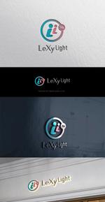 カワシーデザイン (cc110)さんのフィットネスジムLeXyFitの無人店舗　『LeXy　Light』のロゴへの提案