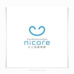 plus color (plus_color)さんの整体・ジム・接骨院【nicore（コンディショニングジム）/にこあ接骨院】のロゴタイトルへの提案