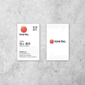 スミコゲ (sumikoge007)さんのマーケティングカンパニー「Icra」の名刺制作依頼への提案