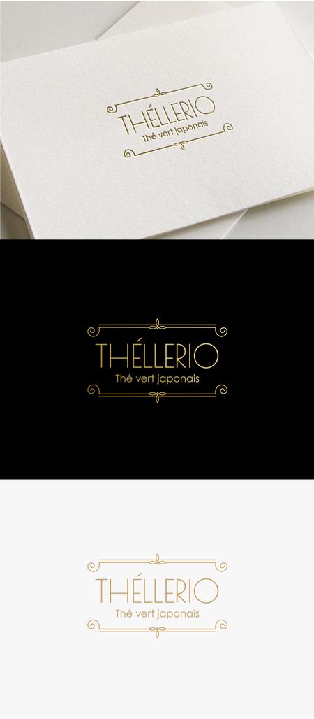 Morinohito (Morinohito)さんの日本茶ブランド「THÉLLERIO」の文字ロゴへの提案