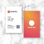 sun (sunas)さんのマーケティングカンパニー「Icra」の名刺制作依頼への提案