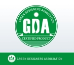 designnotakasagoさんの「GDA GREEN DESIGNERS ASSOCIATION CERTIFIED PRODUCT」のロゴ作成への提案