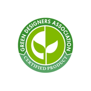 Q (qtoon)さんの「GDA GREEN DESIGNERS ASSOCIATION CERTIFIED PRODUCT」のロゴ作成への提案