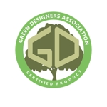 nakanaka0330さんの「GDA GREEN DESIGNERS ASSOCIATION CERTIFIED PRODUCT」のロゴ作成への提案