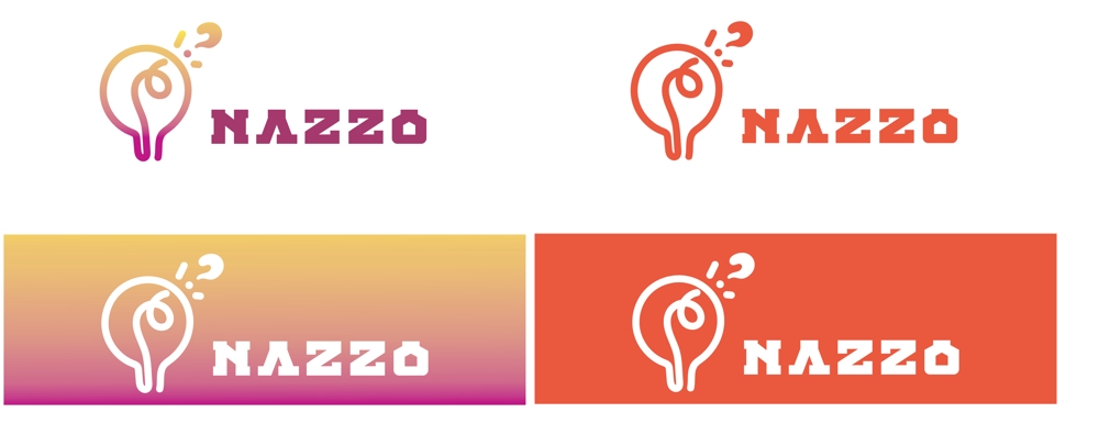 弊社新ブランド「NAZZO」のロゴ
