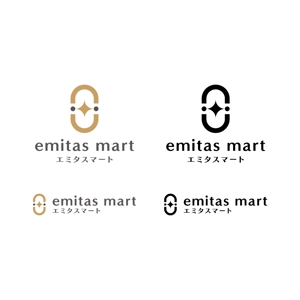 BUTTER GRAPHICS (tsukasa110)さんの飲食店の食品通販サイト「エミタスマート」のブランドロゴ制作への提案