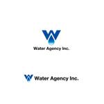 石田秀雄 (boxboxbox)さんの上下水道事業を主体とする『ウォーターエージェンシー』のロゴ（エンブレム）への提案
