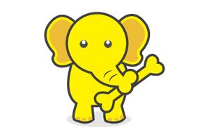 山田デザイン室 (yamadalan)さんの黄色のゾウでのイメージキャラクターへの提案