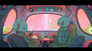 takeshi (takeshi205)さんの動画内で使用する「宇宙船で会議する宇宙人のイラスト」への提案
