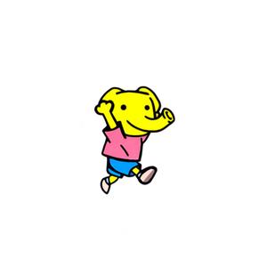 Pithecus (Pithecus)さんの黄色のゾウでのイメージキャラクターへの提案