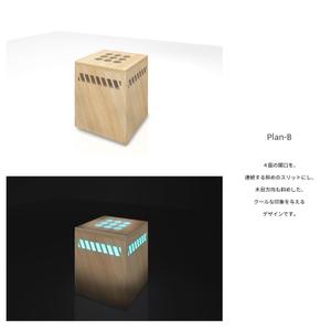 7k-Architect (seven-key)さんの空気清浄器　木製カバーのデザインへの提案