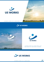 SAITO DESIGN (design_saito)さんの地盤改良工事『US WORKS』の会社のロゴへの提案