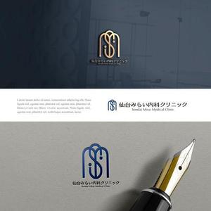 drkigawa (drkigawa)さんの新規開業クリニック「仙台みらい内科クリニック」のロゴへの提案