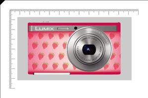 hanano ()さんのパナソニックのデジタルカメラ「LUMIX」の外装デザインを募集への提案