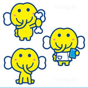 THE_watanabakery (the_watanabakery)さんの黄色のゾウでのイメージキャラクターへの提案