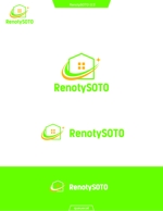 queuecat (queuecat)さんのリフォーム事業「リノティソトー」のロゴへの提案