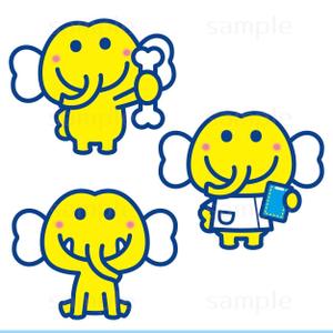 THE_watanabakery (the_watanabakery)さんの黄色のゾウでのイメージキャラクターへの提案
