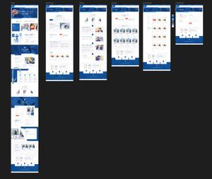 Princess113 (Princess113)さんのIT会社のトップページデザイン【PC版、SP版はファーストビューのみ・ワイヤーフレームあり】への提案