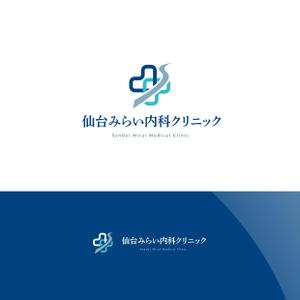 Nyankichi.com (Nyankichi_com)さんの新規開業クリニック「仙台みらい内科クリニック」のロゴへの提案