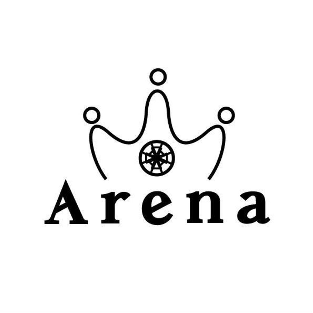 クラブイベント団体「Arena」(アリーナ)のロゴ作成