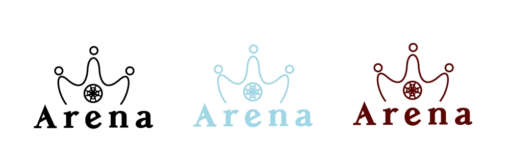 クラブイベント団体「Arena」(アリーナ)のロゴ作成