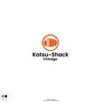 red3841 (red3841)さんのカツを中心に添えた定食や丼もの料理のお店「Katsu-shack」のロゴへの提案